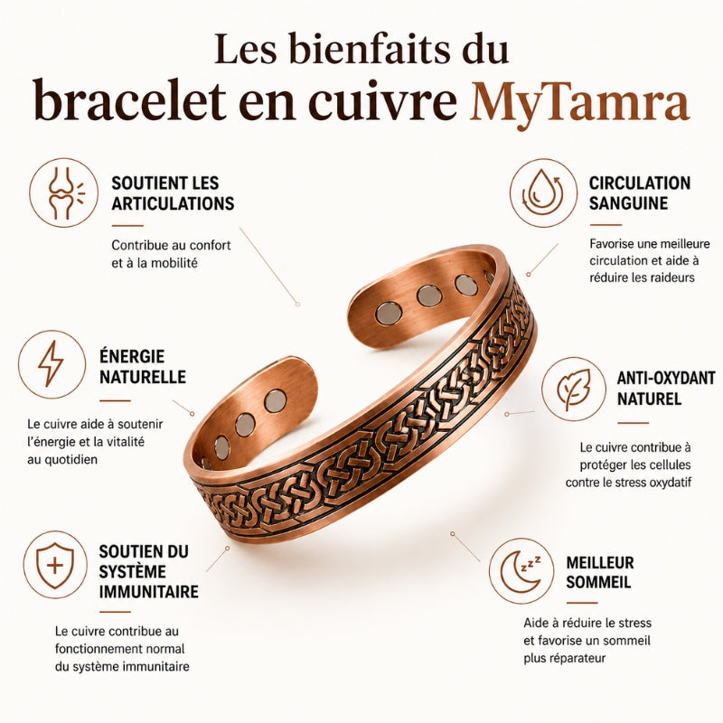 Bracelet en Cuivre Pur MyTamra™