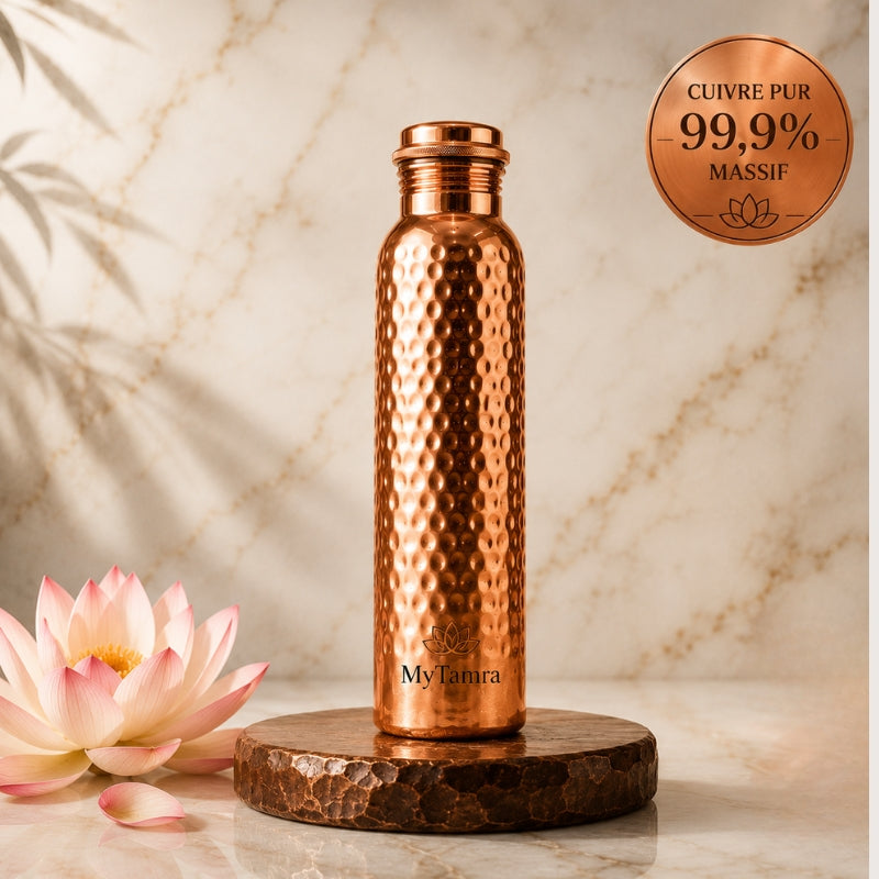 Gourde en Cuivre Massif Pur 99,9% MyTamra™ - Heritage Edition