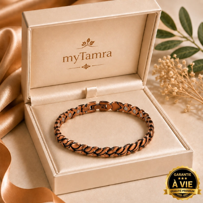 Bracelet de Cheville en Cuivre Pur