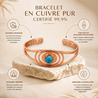 Bracelet MyTamra™ Azura - Cuivre Pur
