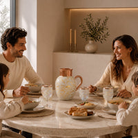 Carafe en Cuivre Pur Massif 99,9% - Collection Heritage