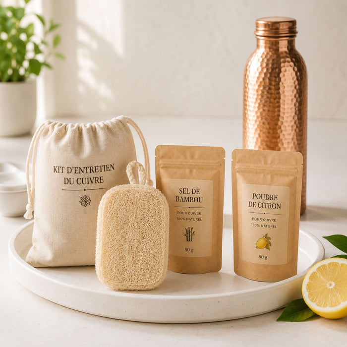 Kit d'entretien Cuivre - 100% Naturel