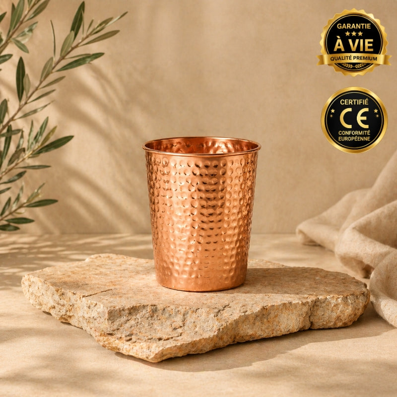 Verre en Cuivre Martelé MyTamra™