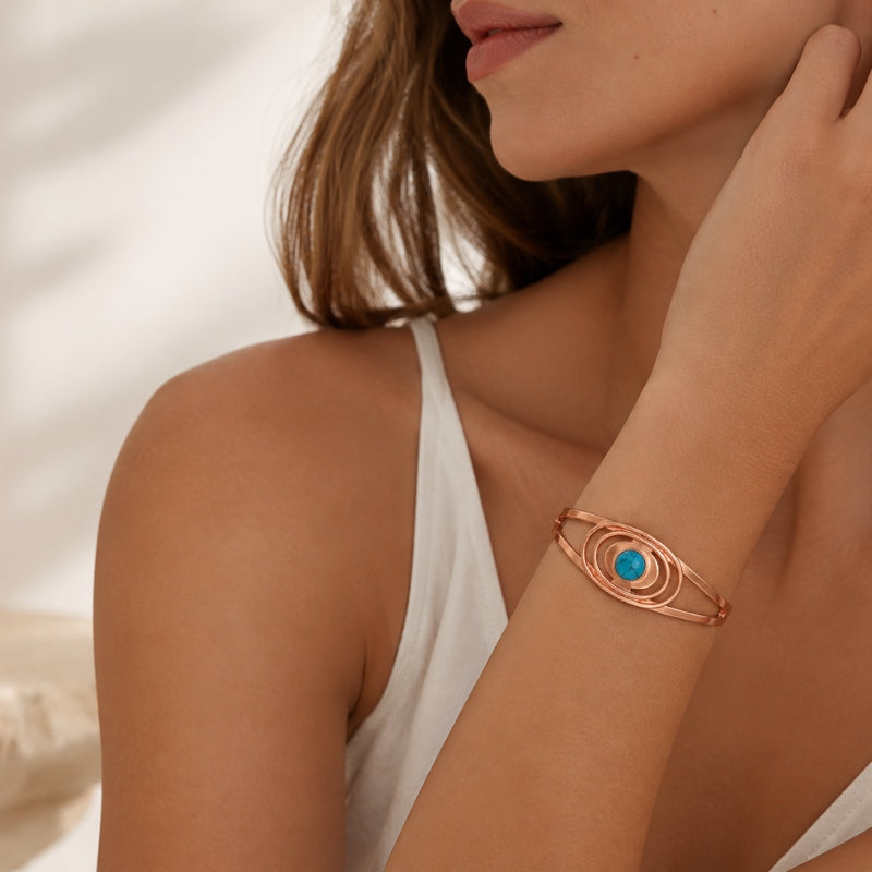 Bracelet Azura en cuivre pur