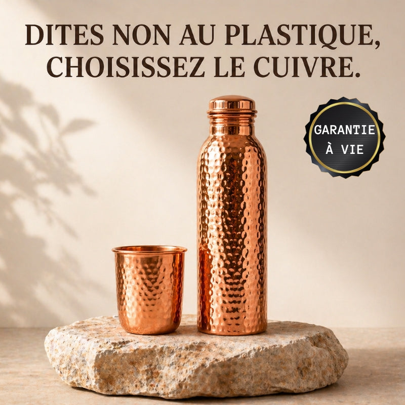 MyTamra gourde en cuivre, garantie à vie