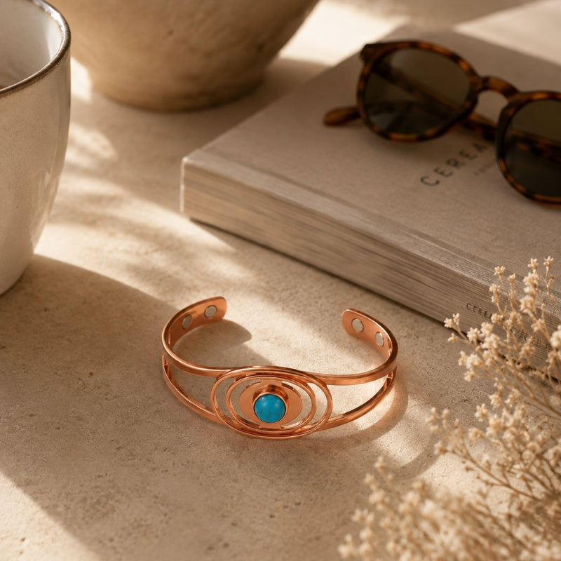 Bracelet Azura au poignet