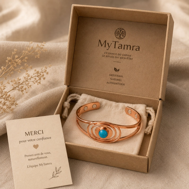Bracelet Azura porté au quotidien