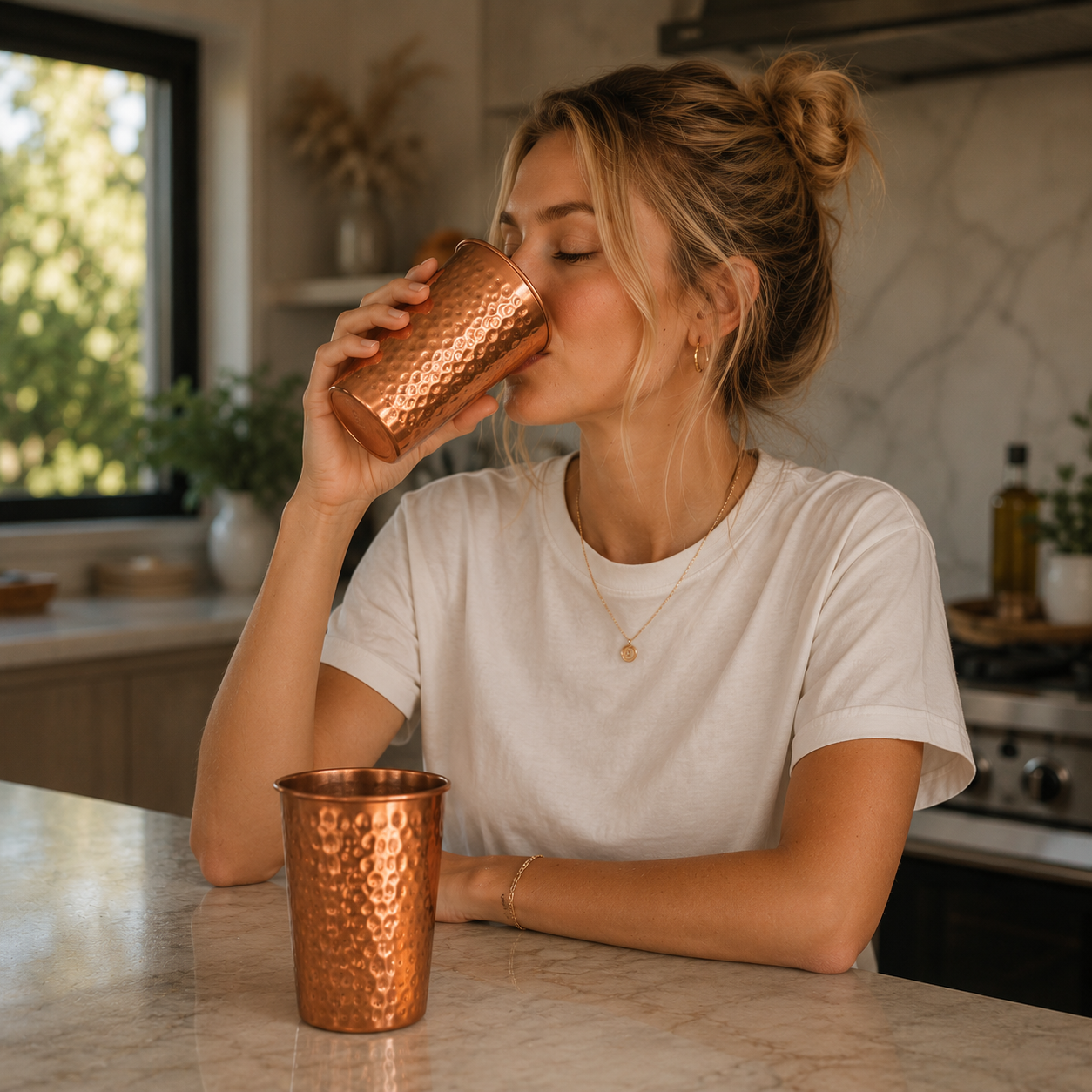 Verres en cuivre Heritage