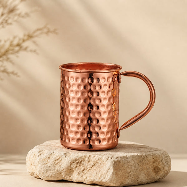 Mug en Cuivre Martelé
