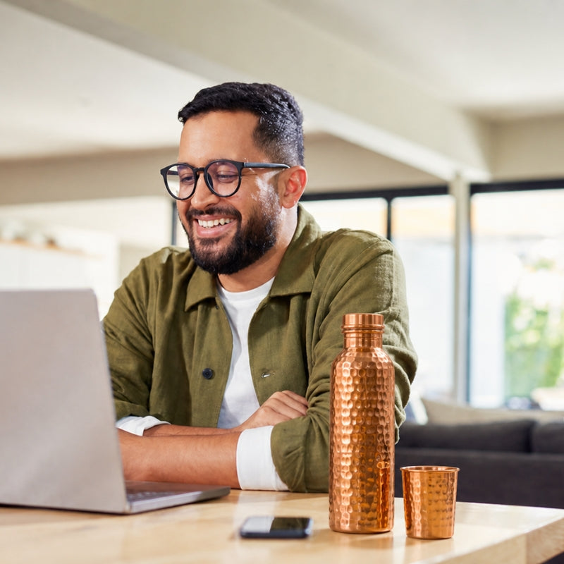 Client satisfait avec sa gourde MyTamra